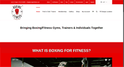 Desktop Screenshot of boxingforfitness.com