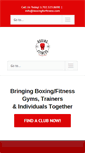 Mobile Screenshot of boxingforfitness.com